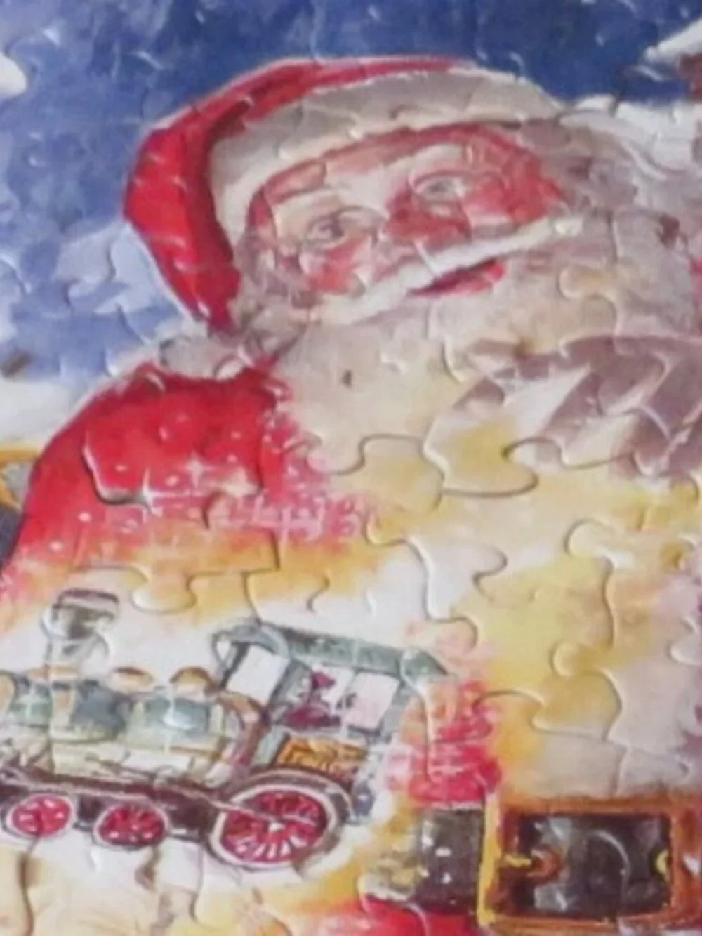 Springbok Christmas Magic Santa 350 Piece Jigsaw Puzzle Complete